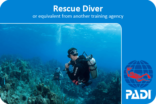 Great Gift! Personalized PADI Rescue Scuba Diver Certificate 