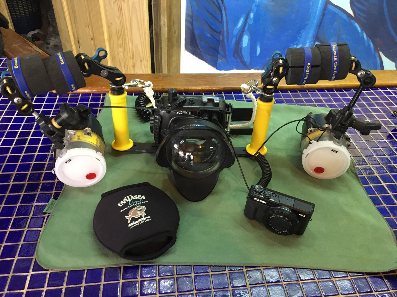 underwater photography equipment 